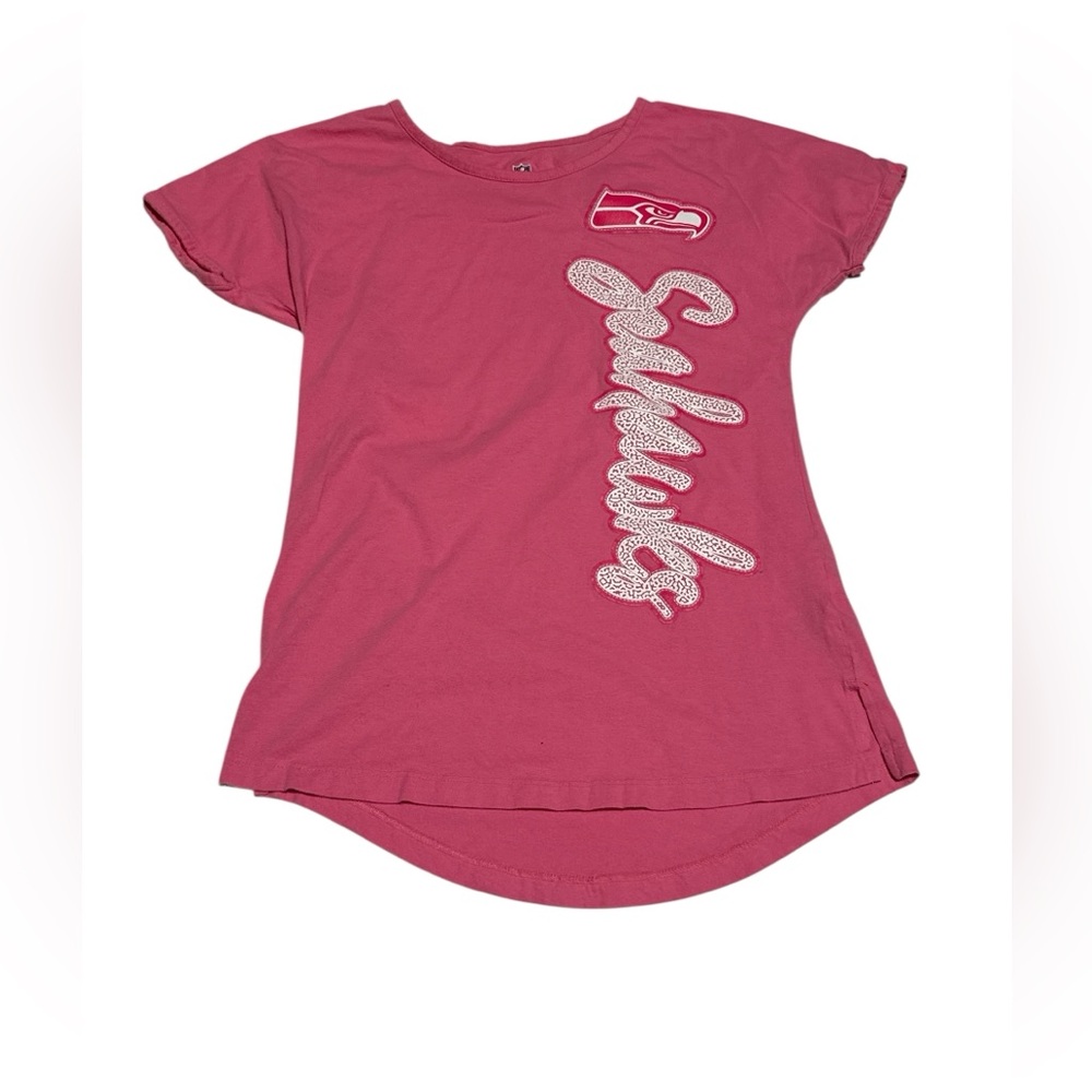 NFL Kids Pink Seattle Tee